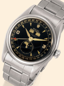 6062Ant:SS zwarte dial