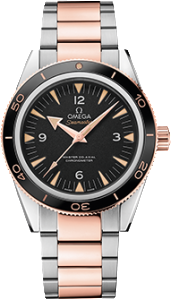 os:seamaster 300 ss:sedna gold front
