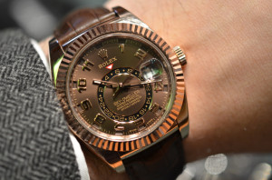 rsd:RolexSkyDweller dial brown