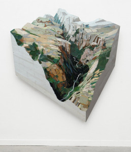 Watershed (Yosemite), 2013 (180x200x12cm), Mirror Lake project iov de Staat der NL