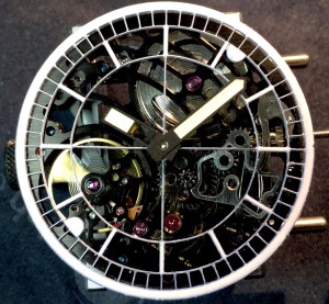 Flying Dutchman Skeleton uurwerk witte wijzers