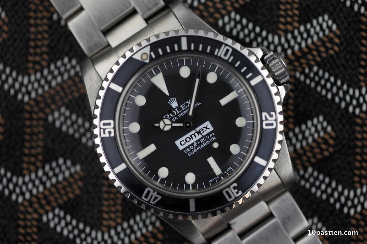 Rolex Submariner ref 5514: both COMEX 